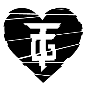 TG Distorted Heart logo
